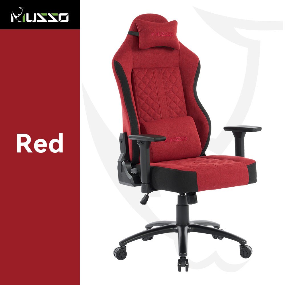 MUSSO Aeolus Series Fabric Computer Gaming Chair 199P XL SIZE 3D Armrest and Fabric KOL