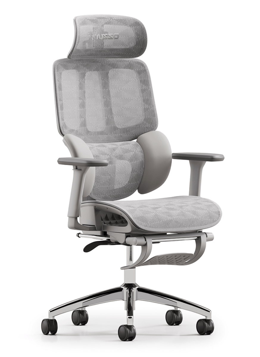 MUSSO H80 Classic Ergo Chairs Adjustable Headrest Ergonomic Mesh Offic